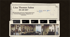 Desktop Screenshot of lisathomassalon.net